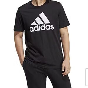 Men’s new with tags in packaging ADIDAS sz L black crew neck T-shirt